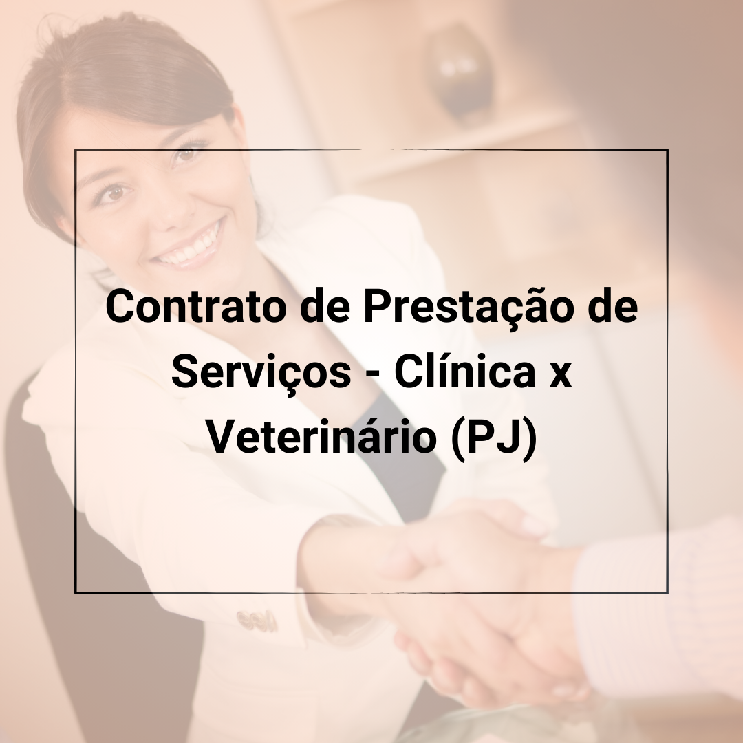Contrato Clinica x Vet
